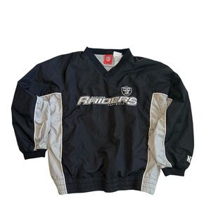 Y2K Raiders NFL Kids Windbreaker Pullover Sweatshirt